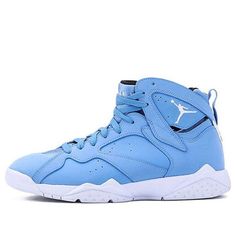 (GS) Air Jordan 7 Retro 'Pantone' 304774-400 (AJ7/SNKR/Non-Slip/High Top/Basketball) Casual High-top Jordan Shoes For Sports Events, Casual Jordan Lace-up Shoes For Sports, Casual Breathable Jordan Training Shoes, Casual Lace-up Jordan Shoes For Sports, Casual Jordan Basketball Shoes In Synthetic, Casual Jordan Basketball Shoes, Breathable Blue Synthetic Jordan Shoes, Casual Synthetic Jordan Shoes For Sports, Casual Jordan Shoes For Sports