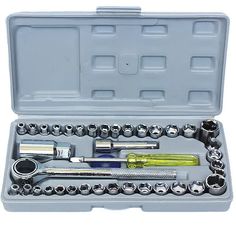 truck driver tools Sheet Metal Tools, Motorcycle Repair, Socket Wrench Set, Hand Tool Kit, Socket Wrench, Wrench Tool, Socket Wrenches, Wrench Set, Car Interior Decor