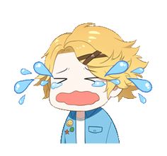 Mystic Messenger Emoji, Mystic Messenger Yoosung, Messenger Stickers, Yoosung Kim, Emoji 1, Mystic Messenger Memes, Crying Emoji, Otome Games, Fandom Games