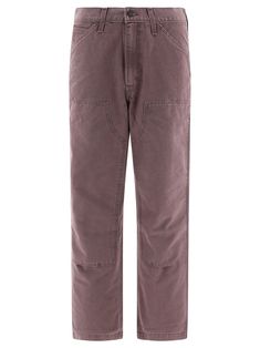 Levi's"568™ Stay Loose Double-knee" trousers100% cotton Knee Pants, Cambodia, Bottoms Pants, Mens Pants, Levi's, Top Brands, Relaxed Fit, Trousers, Luxury Fashion