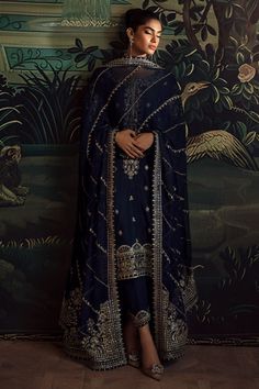 • Embroidered and sequined silk front• Embroidered and sequined silk sleeves• Plain dyed silk back• Embroidered and sequined silk border for sleeves• Embroidered and sequined silk motif for back• Embroidered and sequined silk motifs for sleeves• Embroidered and sequined silk border for front chaak• Embroidered and sequined silk border for back chaak• Embroidered and sequined silk neckline for front• Embroidered and sequined silk border for front• Embroidered and sequined silk border for back• Di Embroidered Silk Sharara With Straight Kurta, Silk Anarkali Set With Mirror Work And Long Sleeves, Silk Traditional Wear With Dabka Work For Navratri, Transitional Silk Anarkali Set With Mirror Work, Silk Sharara With Resham Embroidery And Straight Kurta, Silk Sharara With Straight Kurta And Resham Embroidery, Traditional Drape Kurta With Mirror Work In Jamawar, Eid Jamawar Kurta With Mirror Work, Transitional Silk Dupatta With Mirror Work