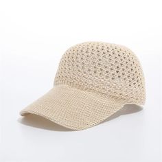 SPECIFICATIONS Summer Women's Hollow Baseball Cap Breathable Knitting Caps Holiday Mesh Hats Bone Gorras Adjustable Cap Sun Hat Gorras Hombre Brand Name: DUTRIEUX Gender: WOMEN Feature: Sun protection Applicable Season: Spring and Summer Department Name: Adult Origin: Mainland China CN: Zhejiang Material: Straw Applicable Scene: Sports Strap Type: Adjustable Pattern Type: Solid Hat Size: One Size Item Type: Baseball Caps Place Of Origin: China (Mainland) Style: Casual About order: Processing Tim Casual Breathable Hats For Vacation, Casual Lightweight Hat, One Size Fits Most, Casual Lightweight Brimmed Crochet Hat, Trendy Lightweight One Size Hats, Adjustable Lightweight Casual Crochet Hat, Lightweight Adjustable Crochet Hat For Casual Wear, Casual Adjustable Lightweight Crochet Hat, Casual Lightweight Adjustable Crochet Hat, Breathable Brimmed Baseball Cap For Beach