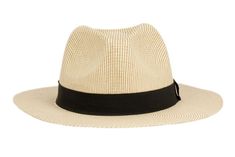 Light Brown Straw Fedora Upf 50+ Toquilla Straw Fedora With Curved Brim, Beige Fedora With Upf 50+ In Toquilla Straw, Travel-worthy Woven Straw Panama Hat, Eco-friendly Beige Straw Hat With Curved Brim, Travel-ready Woven Straw Panama Hat, Mens Fedora, Womens Fedora, Sweat Band, Straw Fedora