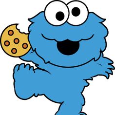 Cookie Monster Drawing, Baby Cookies, Gaming, Embroidery, Funny ...