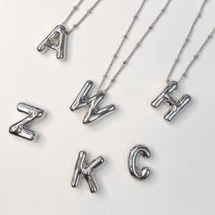 Elevate your style with a touch of personalization that soars to new heights – our Initial 3D Balloon Letter Pendant Necklace. 3d Balloon, Initial Letter Necklace, Bubble Letter, Letter Pendant Necklace, Bubble Letters, Gifts Jewelry, Letter Balloons, Letter Pendants, Initial Letter