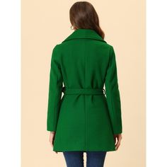 Cut in a regular fit with a belted waist, this coat features side pockets and a turn-down collared neckline which is combined with its long length, and elongates the silhouette. Layered over a pencil dress for a demure finish, or paired well with knit shirts and wide-leg pants for weekend style. Polished with chic pockets at the sides and a single-button mid, it oozes elegance and will match seamlessly with your office attire. Knit Shirts, Wool Peacoat, Belted Coat, Weekend Style, Office Attire, Knit Shirt, Womens Clothing Sizes, Chic Woman, Pencil Dress