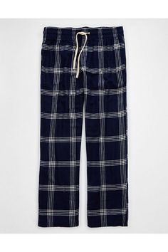 Soft, cozy flannel/Elasticized waistband Relaxed Fit Cotton Plaid Pants, Casual Plaid Lounging Bottoms, Casual Plaid Bottoms For Lounging, Casual Plaid Lounge Pants, Burr Basket, Flannel Pj Pants, Pj Pant, White Jeans Men, Mens Pajama Pants