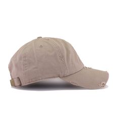 Neutral and subtle, but absolutely necessary. Made from durable cotton with pinpoint distressing to give it a vintage flair, which we highly recommend in the dad hat style. We’ve searched high and low for the best premium basics in the country and this is it. High in quality at the right price. This dad hat sacrifices nothing. A favorite at Hat Heaven headquarters for a myriad of reasons, we can’t sing enough praises about these dad hats. Hat Material: 100% CottonCrown: KBE KhakiVisor: KBE Khaki Khaki Cotton Hat With Curved Brim, Khaki Cotton Cap, Khaki Cotton Visor Hat, Outdoor Distressed Visor Hat, Khaki Cotton Dad Hat, Khaki Cotton Dad Hat With Curved Brim, Cotton Dad Hat With Curved Brim In Khaki, Beige Adjustable Snapback Hat With Visor, Adjustable Beige Snapback Hat With Visor