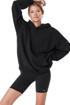 Hooded Workout Hoodie With Kangaroo Pocket, Hooded Hoodie With Kangaroo Pocket For Workout, Oversized Hoodie With Drawstring Hood For Workouts, Oversized Workout Hoodie With Drawstring Hood, Oversized Hoodie With Drawstring For Workout, Hooded Fall Workout Hoodie, Hooded Workout Hoodie For Fall, Fall Workout Hoodie, Athleisure Hoodie With Adjustable Hood And Relaxed Fit