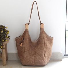 #bag #hobo #cottonlinen Brown Shoulder Bag With Large Capacity Long Handle, Hobo Shoulder Bag With Pockets For Travel, Vintage Canvas Hobo Tote Bag, Bohemian Shoulder Bag With Adjustable Strap For Errands, Beige Hobo Bag For Errands, Large Capacity Hobo Canvas Bag For Travel, Large Capacity Hobo Canvas Travel Bag, Eco-friendly Hobo Bag With Leather Handles, Vintage Hobo Bag For Everyday Use