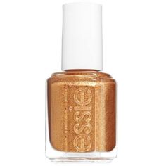 Essie NL - Can't Stop Her In Copper - ES1536 - Sanida Beauty Nail Polish Art Ideas, Cream Wedding Colors, Gold Glitter Nail Polish, Glossier Nail Polish, Simple Nail Ideas, America Nails, Dream Vanity, Natural Gel Nails, Holding Pen