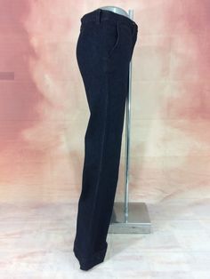 "Size 30 Vintage Lauren Jeans by Ralph Lauren Women's Bareback Wide Leg Denim Pants W30 L32 Medium Waisted Bootcut Jeans Girlfriend Jeans Mom Jeans Made In Hong Kong. Brand: Lauren Jeans by Ralph Lauren Size On Tag marked 4 but fits more like 30\" waist, 10.75\" rise, 22.5\" thighs, 38\" hips, 32\" inseam,! Fits a size 30, but check your measurements and compares the measurement with your garment. (see full measurement below) Recommended modern size: 30\" (30x32) Material : Cotton 98%, Elastane Classic Flare Jeans For Workwear, Fitted Straight Leg Pants With Five Pockets, Denim Blue Slim Fit Full-length Bottoms, Denim Blue Slim Fit Full Length Bottoms, Slim Fit Full Length Denim Blue Bottoms, Fitted Denim Blue Flare Jeans, Fitted Flare Jeans In Denim Blue, Classic Denim Blue Pants With Standard Cut Leg, Denim Blue Jeans With Standard Cut Leg For Work