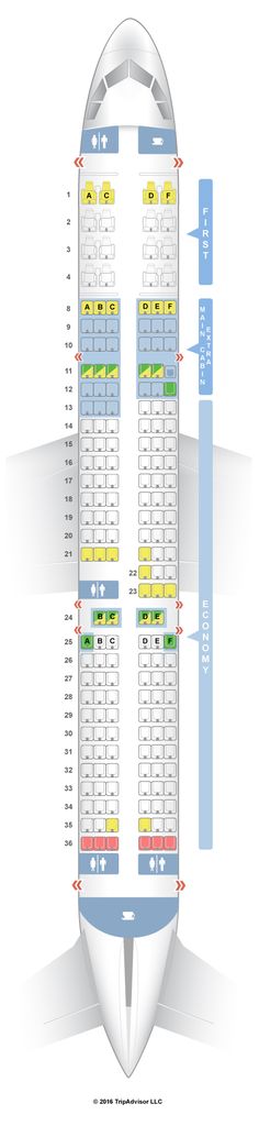 A321 Airbus Seating Chart