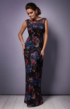 Red carpet ready, you’ll be turning heads in our vintage inspired floor length gown. Sleek Azalia drapes to the floor with a classic high neckline and gently fitted waist. The statement rich purples, blues and pink florals of our enviable print are striking, finished with a sprinkling of shimmering sequins that make its easy glamour irresistible. Be it a film premiere or black tie do, this is a superbly show stopping dress to make you feel amazing. Details to love – Oriental floral woven print, Street Mode, Long Gown For Wedding, Tiffany Rose, Film Premiere, Red Carpet Ready, Paris Dresses, New Years Dress, Dressed To The Nines, Floor Length Skirt