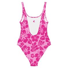 Live your best beach life in our Raspberry Pinks One-Piece Swimsuit. With a beautiful floral print and flattering fit, this swimsuit is perfect for all shapes and sizes. The silky smooth material will have you feeling the Aloha love while you chill at the beach or pool. Now that's something to be Extremely Stoked about!• 82% Polyester, 18% Spandex• Chlorine-resistant fabric• Cheeky fit with a scoop neckline and a low scoop back• Zig-zag stitching• Double-layer front• Four-way stretch material st Tropical Swimwear For Pool With Lined Body, Hawaiian Swimwear With Hibiscus Print For Beach Party, Hawaiian Hibiscus Print Swimwear For Beach Party, Tropical Floral Print Swimwear For Surfing, Fitted Hawaiian Tankini For Pool, Tropical Swimwear For Vacation With Lined Body, Printed Tropical Swimwear For Pool, Tropical Printed Swimwear For Pool, Printed Hawaiian Swimwear