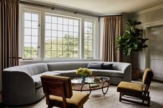 GREENWICH — MIKE MOSER STUDIO Curtains Reference, Rh Sofa, Practical Interior Design, Greenwich Village Apartment, French Daybed, Greenwich House, New Windows, Neutral Living Room, California Cool