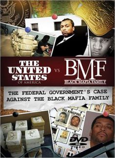 the dvd cover for the united states v b m f, which features images of black men