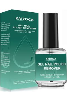 JHSLCHA Gel Nail Polish Remover,Magic Gel Polish Remover Kit,Remove Soak-Off Gel Polish In 3-5 Minutes,Dont Hurt Your Nails Gel Nail Polish Remover, Gel Remover, Ely, Nail Polish Remover, Gel Nail Polish, Nails Inspiration, You Nailed It, Gel Nails, Nail Polish