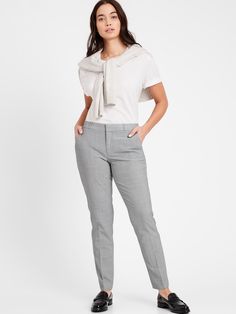 Designed specifically for hourglass shapes, the secret to our Curvy Ryan pant is all in the waist-to-hip ratio.  Specially cut with a narrower waistband, a higher rise in the back, and more room through the hip, seat, and thigh.  Made in Italy by renowned Italian Mill Marzotto, this innovative fabric is formulated with extra stretch for all-day comfort - and it is machine washable for exceptionally easy care.  Contoured waistband.  Zip fly with hook-and-bar closure.  Belt loops.  Slant front poc Fitted Mid-rise Business Casual Pants, Mid-rise Fitted Pants For Business Casual, Fitted Mid-rise Pants For Business Casual, Versatile Mid-rise Dress Pants For Business Casual, Classic 4-way Stretch Pants With 5-inch Inseam, Versatile Fitted Business Casual Pants, Classic Mid-rise Stretch Bottoms, Classic Stretch Mid-rise Bottoms, Classic Mid-rise Bottoms For Business Casual