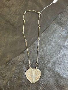 Private collection of jeweler Keith Lawrie #1 Vintage solid sterling silver pendant Sterling Silver Pendant, Vintage Children, Earring Necklace, Emboss, Heart Necklace, Silver Necklaces, Sterling Silver Pendants, Ring Earrings, Silver Pendant