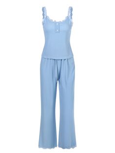 1940 Pajamas, 1950s Pyjamas, 80s Sleepwear, 70s Pajamas, 60s Pajamas, 1950s Sleepwear, 1950s Pajamas, Blue Sleepwear, Blue Pajamas