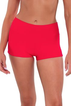 The Kinsley Swim Short is perfect for water activities or when you want a little more coverage. Its soft, no-pinch waistband can be worn high or folded down. This fitted short is both cute and comfy. Athleisure High Waist: Be ready for anything in this comfy bottom. Find Your Perfect Fit: Available in sizes XS through 16. Foldover Waistband: Wear up for a smooth hip-to-hip look or fold down for a sleek mid-rise waistline. No-Pinch Waist: A classic high-waist look that doesn’t dig in. Full Covera Hot Swimwear, Swim Short, High Waisted Swim, Swim Skirt, One Piece Swim, Water Activities, Dress Cover, Swim Dress, Beach Days