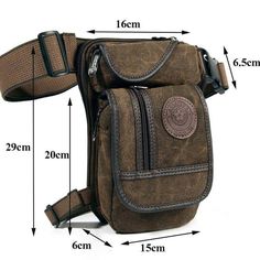 High Quality Leg Bag Casual Phone Bag With Anti-theft Pocket, Practical Bags With Cell Phone Pocket For Everyday Carry, Multifunctional Pouch For Daily Use, Casual Travel Portable Pouch, Casual Phone Bag With Anti-theft Pocket For Daily Use, Functional Phone Bag With Pockets, Functional Phone Bag With Zipper Pocket, Multifunctional Pouch For Everyday Use, Functional Phone Bag With Anti-theft Pocket For Travel