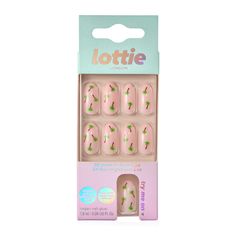 Lottie London has got you covered with their press on false nails sets. You’ll have the cutest nails in town with this paradise design. Perfect for Spring or Summer, paradise features a soft almond shape designed for the more colourful and daring who want to express themselves and their creativity. All nails come with everything needed for easy application, including both vegan nail glue and adhesive pads in the kit. The adhesive pads are super easy to remove for those who like to mix it up whilst the glue is best for long-wear, effective for up to 7 days you can rock a salon perfect mani all week. Cutest Nails, Nails Sets, Lottie London, Summer Paradise, Almond Shape, Palm Tree Print, Clean Nails, Manicure At Home, Nail Glue