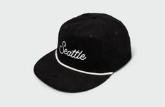 This Seattle Script 5 Panel Hat features quality cotton corduroy and rope detailing. The hip vintage flatbill design keeps the sun out of eyes, and the adjustable snapback closure ensures a personalized, comfortable fit. This hat is perfect for any fan of the Emerald City. 100% Cotton Corduroy Cap Matching Corduroy UnderVisor Vintage Lightly Structured Fit Snapback Closure Medium Crown One Size Fits Most Adults (6 7/8 to 7 3/4) Made in the USACut and Sewn in Kansas City, MO Adjustable Cotton Snapback Trucker Hat, Everyday Corduroy Snapback Baseball Cap, Vintage Adjustable Snapback Hat With Curved Brim, Vintage Adjustable Dad Hat For Everyday, Vintage Cotton Dad Hat With Flat Brim, Casual Corduroy Snapback Baseball Cap, Casual Corduroy Snapback Hat For Streetwear, Vintage Adjustable 5-panel Snapback Hat, Adjustable Cotton Fitted Hat With Flat Brim