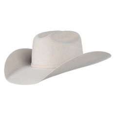 Ariat Bone 10X 4 1/4" Brim Cattlemans Crease Felt Cowboy Hat Ariat Cowboy Hats, Women’s Felt Cowboy Hat, Western Felt Hats For Women, Felt Cowgirl Hat, Cowboy Hats Women, Costal Cowgirl, White Cowboy Hat, Cowboy Outfit, Felt Cowboy Hat