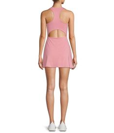 Antonio Melani Active Tennis Courtside Built-In Short Mini Dress | Dillard's Career Woman, Antonio Melani, Short Mini Dress, Soft Cup, Dillard's, Scoop Neckline, Modern Woman, Tennis, Cut Out