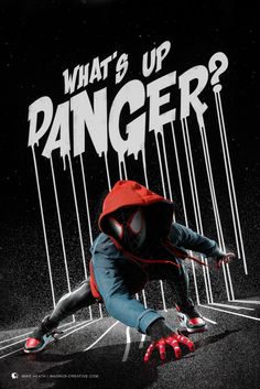 a poster for the upcoming movie, what's up danger? starring spider - man