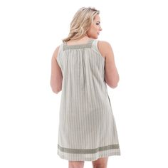 Easy going, yet so beautiful. The Fair Trade Certified™ Allegra Dress is a summer's dream! Crafted from 100% organic cotton, the fabric is soft and comfortable against the skin. Plus it is easy to care for and breathes very well. The vertical design aims to elongate and flatter the form, aided by slight ruching around the neck. We love the pockets, bra-friendly straps, and interesting square neck design. Wear to brunch dates with your friends, styled with a cute hat, a beautiful necklace, and sa Beige Cotton Sundress, Relaxing Cotton Dresses, Summer Beige Cotton Sundress, Beige Cotton Summer Sundress, Beige Cotton Sundress For Summer, Casual Summer Dresses For Relaxation, Cotton Sleeveless Sundress For Daywear, Cotton Summer Dress With Relaxed Fit, Summer Cotton Loungewear Dress