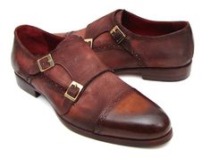 Designer Leather Monk Strap Shoes With Cap Toe, Italian Leather Monk Strap Shoes With Cap Toe, Bridle Leather Monk Strap Shoes With Cap Toe, Luxury Bridle Leather Monk Strap Shoes With Cap Toe, Custom Blazer, Luxury Shirts, Shoes Art, Custom Suit, April 1st