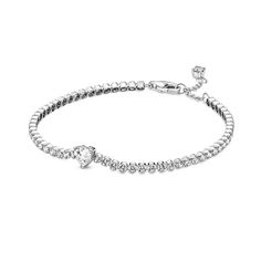 Pandora Heart Tennis Bracelet, Pandora Diamond Bracelet, Pandora Tennis Bracelet, Pandora Heart Bracelet, Pandora Heart, Sparkle Bracelet, Expensive Jewelry Luxury, Luxe Jewelry, Expensive Jewelry