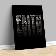 a black and white poster with the word faith written in multiple different languages on it