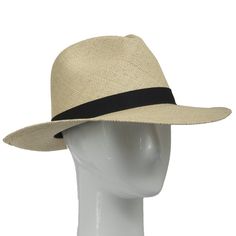 Classic Fedora Panama Hat For Everyday, Classic Everyday Fedora Panama Hat, Classic Flat Brim Panama Hat For Everyday, Toquilla Straw Fedora With Upf 50+, Classic Panama Hat With Flat Brim For Everyday, Toquilla Straw Fedora Sun Hat For Travel, Brimmed Fedora For Travel And Kentucky Derby, Classic Fedora Hat With Upf 50+, Brimmed Fedora For Kentucky Derby Travel