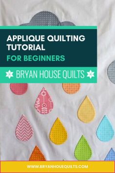 an applique quilting pattern for beginners