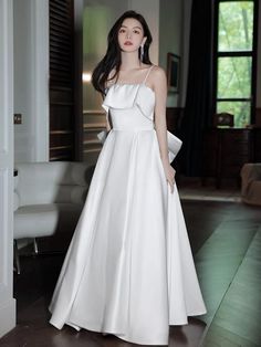 White spaghettis strap evening dress, ladies satin elegant dressMaterial:satinColor:as picture or custom madeNeckline:spaghetti strapBack details:zipperStyle:A-lineFeatures:elegant&ltp&gtThis dress could be custom made, there are no extra cost to do custom size and color.</p>&ltbr/>&ltp&gt1, If the color is customized, please note the color & card number.</p>&ltbr/>&ltp&gt2,You can choose standard size or custom size . If dress is custom made Elegant A-line Suspender Dress, White Satin Finish Dress With Spaghetti Straps, Elegant Sling Dress For Prom, Formal Satin Spaghetti Strap Dress For Prom, Formal Satin Dress With Spaghetti Straps For Prom, Elegant Evening Suspender Dress With Straps, Elegant Spaghetti Strap Suspender Dress For Prom Season, Satin Dress With Spaghetti Straps For Prom, Elegant Sling Evening Dress