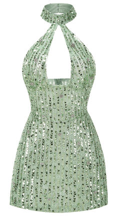 Halter Crystal Sequin Dress Green -

Color: Green
Halterneck
Sleeveless
Sequined
Cut-out detail
Open back design
Embellished with rhinestones
Length: Mini

Style: summer dress, summer outfit, party dress, evening gowns, girly summer outfits, chic dress to impress, dress to impress, summer date outfit, 4th of july outfits, july 4th outfits, summer night outfit, summer business casual outfits, green dresses, halter dresses, sequin dresses, crystal dresses, mini dresses, backless dresses Casual Outfits Green, 4th Outfits, Crystal Dresses, Fall Going Out Outfits, September Outfits, Summer Business Casual Outfits, Summer Night Outfit, Halter Dresses, July Outfits