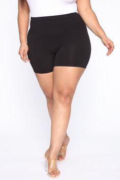 Available In Black, Nude, Olive, White, And Wine Stretchy Fabric Mini Biker Short Seamless Fabric 94% Nylon 6% Spandex Imported | Uncomplicated Seamless Shorts in Black size S/M by Fashion Nova Seamless Shorts, Biker Short, Fashion Nova Models, Fashion Nova Jeans, Womens Loungewear, Rompers Women, Sweater Shop, Women Swimsuits, Women Lingerie