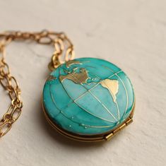 This Lockets item by SilkPurseSowsEar has 1575 favorites from Etsy shoppers. Ships from United Kingdom. Listed on Aug 26, 2023 Necklace Planet, Globe Necklace, قلادات متدلية, Locket Gold, Silk Purse, Map Necklace, Fantasy Jewelry, Dream Jewelry, Pretty Jewellery