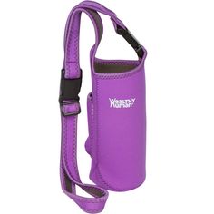 The Healthy Human Water Bottle Take Me with U Sling is a must-have water bottle holder designed with your busy lifestyle in mind. Available in a variety of vibrant colors including black, blue, pink, green, and purple, this sling allows you to go hands-free with your water bottle. With multiple sizes to choose from, you can find the perfect fit for your Healthy Human water bottle. The small sling measures 7.5 x 29 cm)and is compatible with 16oz and 21 oz bottles. The large sling, measuring 9 x 3 Bottle Sling, Drinkware Accessories, Healthy Shopping, Water Bottle Holder, Bottle Carrier, Water Bottle Holders, Bottle Bag, Camping Accessories, Holder Design