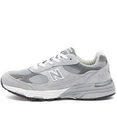 Whether you are running the trail or running errands, the Made in USA 993 Core Sneakers from New Balance have you covered. Bursting with tech like the impact-absorbing midsole, versatile cushioning and durable rubber heel, these sneakers provide responsive comfort and support while looking good. It’s a yes from us..Premium Suede/Mesh Uppers.ABZORB Midsole.ACTEVA Cushioning.Ndurance Rubber Heel.Lace Up Closure.Branding Throughout.Shop All New Balance Sneakers Gray Sneakers With Vibram Sole And Medium Fit, Gray Sneakers With Vibram Sole Medium Fit, Gray Sneakers With Vibram Sole, Gray New Balance Running Shoes With Rubber Sole, New Balance Low-top Walking Shoes With Vibram Sole, New Balance High-top Running Shoes Medium Fit, Gray Running Shoes With Boost Midsole, Medium Fit, Breathable High-top Running Shoes With Medium Fit, Gray New Balance Running Shoes With Vibram Sole