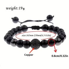 Elevate your style with our stunning Adjustable Copper Micro-Set Zircon 10mm Round Ball Bracelet. Crafted with precision, this bracelet exudes elegance and sophistication. Each black couple bracelet is meticulously designed to add a touch of luxury to any outfit, making it the perfect accessory for both men and women. Made with high-quality materials, this unisex jewelry piece is durable and built to last. Whether you're dressing up for a special occasion or simply adding flair to your everyday look, this bracelet is sure to turn heads and make a statement. Key Features: 🌟 Luxurious Design: The bracelet features a stunning 10mm round ball adorned with micro-set zircon for a dazzling sparkle that catches the eye. 🌟 Adjustable Fit: With its adjustable design, this bracelet ensures a comfor Wedding Groomsmen Attire, Traditional Skirts, Couples Accessories, Wedding Groomsmen, Luxury Wear, Ball Bracelet, Couple Bracelets, Unisex Bracelets, Cufflinks Men