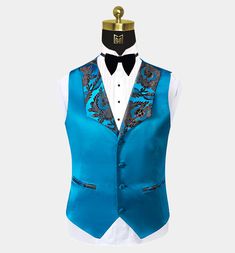 Blue Tuxedo Three-piece Suit For Party, Luxury Blue Suits For Black-tie Events, Blue Tuxedo Style Three-piece Suit For Wedding, Blue Notch Lapel Suit For Black-tie Events, Luxury Blue Tuxedo With Notch Lapel, Blue Tuxedo With Notch Lapel, Elegant Royal Blue Notch Lapel Tuxedo, Formal Fitted Blue Tuxedo, Blue Fitted Tuxedo For Formal Occasions