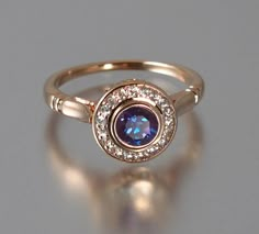 THE SECRET DELIGHT 14k rose gold Alexandrite by WingedLion on Etsy, $1545.00 Gold Alexandrite Engagement Ring, Ladies Rings, Alexandrite Engagement Ring, Ring With Diamond, Rose Gold Engagement, Bling Rings, Pretty Rings, Dream Jewelry, Pretty Jewellery