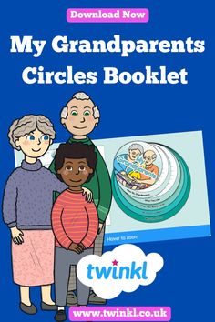 My Grandparents Circles Activity Booklet for Kids! Happy Grandparents Day, Student Studying, Grandparents Day