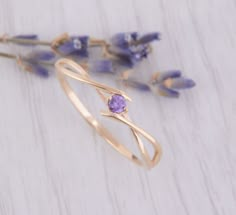 14k yellow gold celtic style amethyst promise ring for her, Unique womens small & dainty promise ring, Womens amethyst gold ring WE OFFER UNLIMITED PERIOD INSTALLMENTS PLAN This is a beautiful, stunning, feminine ring that works well for all occasions, styles, and ages. You will love it! Ring information: Stone: Amethyst Approximate size: 2.5mm Approximate weight: 0.06ct ( in total) Approximate width of Band: 1.0mm (back part) and 5.0mm ( front part) Metal type: Gold Metal stamp: 14k gold In Cincin Diy, Cute Promise Rings, Hand Jewelry Rings, Pretty Jewelry Necklaces, Cute Engagement Rings, Promise Ring For Her, Celtic Style, Gold Rings Fashion, Gold Ring Designs