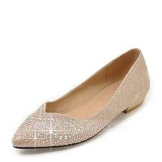 [AU$ 54.00] Women's Leatherette Low Heel Closed Toe Flats With Others (047144998) Event Dresses, Online Retail, Low Heels, Girls Night, Mother Of The Bride, The Bride, Bridal Shower, Heels